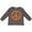 Charcoal Grey, variant on Inktastic Funky Orange Peace Sign Boys or Girls Long Sleeve Toddler T-Shirt