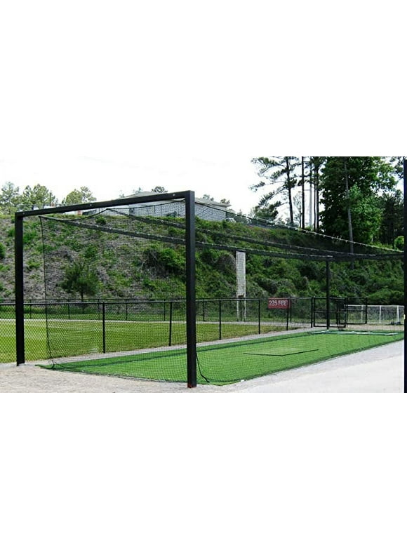 LFS Sport Netting #42 HDPE Batting Cage Net - 12' x 14' x 70'