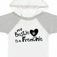 thumbnail image 4 of Inktastic Bestie Frenchie Boys or Girls Baby Bodysuit, 4 of 5