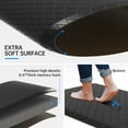 thumbnail image 4 of GPED Kitchen Mat,17.3"×29"Cushioned Anti-Fatigue Kitchen Rug, Waterproof Non-Slip Kitchen Floor Mat, Ergonomic Comfort Rug Standing Mat for Kitchen, Home Floor, Office, Sink, Laundry, 4 of 7