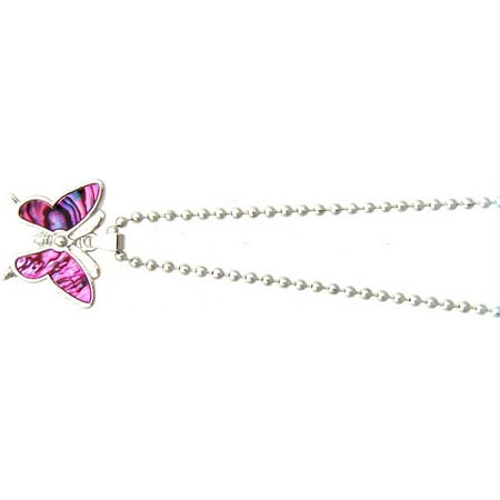 Butterfly Paua Shell - Pendant-Paua Shell Butterfly