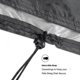 thumbnail image 3 of Cubierta para silla tipo huevo colgante para Patio, columpio de mimbre impermeable para silla, 3 of 5