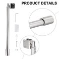 thumbnail image 6 of Stainless Steel Shower Screen Support Bar Adjustable 300-500mm Shower Support Bar For 8-12mm Glass Panel Bathroom Accessor 2#（single head） Smile Home, 6 of 9