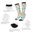 thumbnail image 3 of Fotbe Sea Animal Calcetas Divertidas Estampadas para Hombre y Mujer, Calcetas de Algodón hasta la Rodilla para Caminar, Correr, Enfermería y Embarazo, 3 of 6