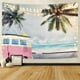 thumbnail image 2 of Tapiz de playa boutique para colgar en la pared, tapiz de pared de árbol de coco, tapiz de surf, tapiz bohemio, tapiz hippie, dormitorio, sala de estar, dormitorio, arte para colgar en la pa, 2 of 5