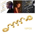 thumbnail image 5 of hair Bead Y hair Braid Rings Dwarven Beard hair Tube Medium 10pcs, 5 of 8