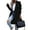 Black, variant on Women's Double Breasted Long Trench Coat - Notch Lapel Slim Fit Winter Peacoat, Wrinkle-Resistant Business Casual Outwear with Pockets