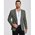 thumbnail image 3 of COOFANDY Blazer Men Sport Coat Business Casual Western Suit Jacket, 3 of 7