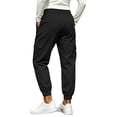 thumbnail image 7 of Ltctricy Cargo Pants for Women Drawstring Casual Jogger Pants Outdoor Elastic Waisted Hiking Pants with Pockets(Black,X-Large), 7 of 7