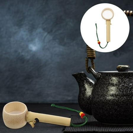 

Raindrops Yellow Tea Infuser with Ergonomic Handle for Home Use Fine Mesh Plastic Filter