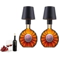 thumbnail image 1 of Lámpara de botella inalámbrica, lámpara de botella de vino LED, lámpara de mesa táctil inalámbrica, lámpara de mesa inalámbrica portátil táctil para bares, luces decorativas de botella de vino con ate, 1 of 7