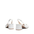 thumbnail image 4 of BURUDANI Womens Slingback Low Chunky Heels Pumps Square Toe Block Dress Shoes, 4 of 7