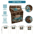 thumbnail image 5 of Retro Style Coffee Sugar Table Runner Home Wedding Table Flag Mat Table Centerpieces Decoration Party Dining Long Tablecloth, 5 of 5
