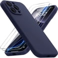 thumbnail image 1 of CUITING 3pcs (1 Phone Cover + 2 Clear Screen Protectors) Liquid Magnetic Phone Case  Compatible with iPhone 17  16  15  14  13  12  11 and Their Series Models. iPhone 17 Phone Case. Phone, 1 of 1
