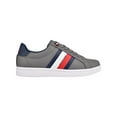 thumbnail image 3 of TOMMY HILFIGER Mens Gray Logo Removable Insole Comfort Lectern Round Toe Platform Lace-Up Athletic Sneakers Shoes 12, 3 of 4