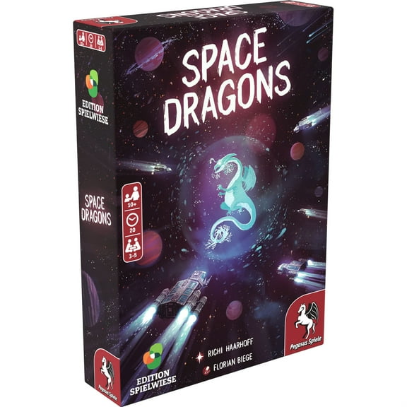 Pegasus Spiele PES18342G Space Dragons Board Game