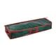 thumbnail image 4 of Bolsa organizadora para envolver regalos, bolsa de almacenamiento debajo de la cama, organizador de papel para envolver regalos Verde, 4 of 9