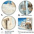 thumbnail image 3 of Designart "Greek Azure Street" Greece Floater Framed Wall Art Prints, 3 of 5