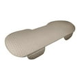 thumbnail image 1 of ERK Universal Linen Square Pattern Seat Cushion Breathable Comfortable Three Piece Pad For All Seasons, 1 of 5