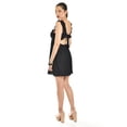 thumbnail image 3 of Vestido corto de tirantes Roman Fashion/Juvenil, 6247 (Negro) negro M, 3 of 6