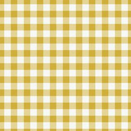 The Pioneer Woman 44" 100% Cotton Charming Check Sewing & Craft Fabric 8 yd By the Bolt, Yellow
