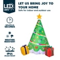 thumbnail image 3 of Árbol de Navidad inflable Joiedomi 6 pies con Luces LED, 3 of 7