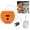 Orange, variant on Rechargeable Mini Aquarium Pump Quiet Portable Oxygen Aerator, Dual Speed Airflow, Compact Lightweight, Visible Power for Fish Tank Outdoor Fishing Bucket