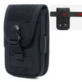 thumbnail image 2 of Double Layer MOLLE Phone Pouch Outdoor Waist Pack for EDC, 2 of 7