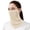 Light Yellow, variant on Face Cover for Sun Protection UPF 50+ UV Neck Protection UV Face Mask Covering Eye Light Yellow A