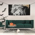 thumbnail image 2 of Salouo Ink Style Bald Eagle Pattern Holiday Banner Outside Party Decoration Banner (1PC) Festival Supplies Fit for Birthday Parties & Celebrations & Chrismas-Medium, 2 of 8
