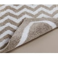 thumbnail image 6 of Better Trends Pegasus Polyester 2 Piece Bath Mat Rug - Beige, 6 of 6