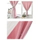 thumbnail image 4 of Juego De Paneles De Cortinas, Superposiciones Para Ventanas, Decoración Elegante Para Dormitorios, Aislamiento Térmico Que Filtra La Luz, Oscurecimiento De La Habitación Y Reducción De Ruido, 4 of 9