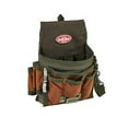 thumbnail image 2 of Bucket Boss Tool Pouch, Tool Pouch, Green, Polyester, 9 Pockets 54140, 2 of 6