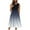 Navy, variant on Summer Dresses for Women 2025, Fashion Women's Dresses Summer Casual Round Neck Sleeveless Solid Beach Sundresses Boho Dress(Black,S)