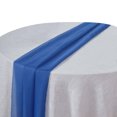 thumbnail image 6 of Efavormart 6FT Royal Blue Premium Chiffon Table Runner for Party Dining Banquet Events Restaurant Kitchen Home and Multi-Use, 6 of 10