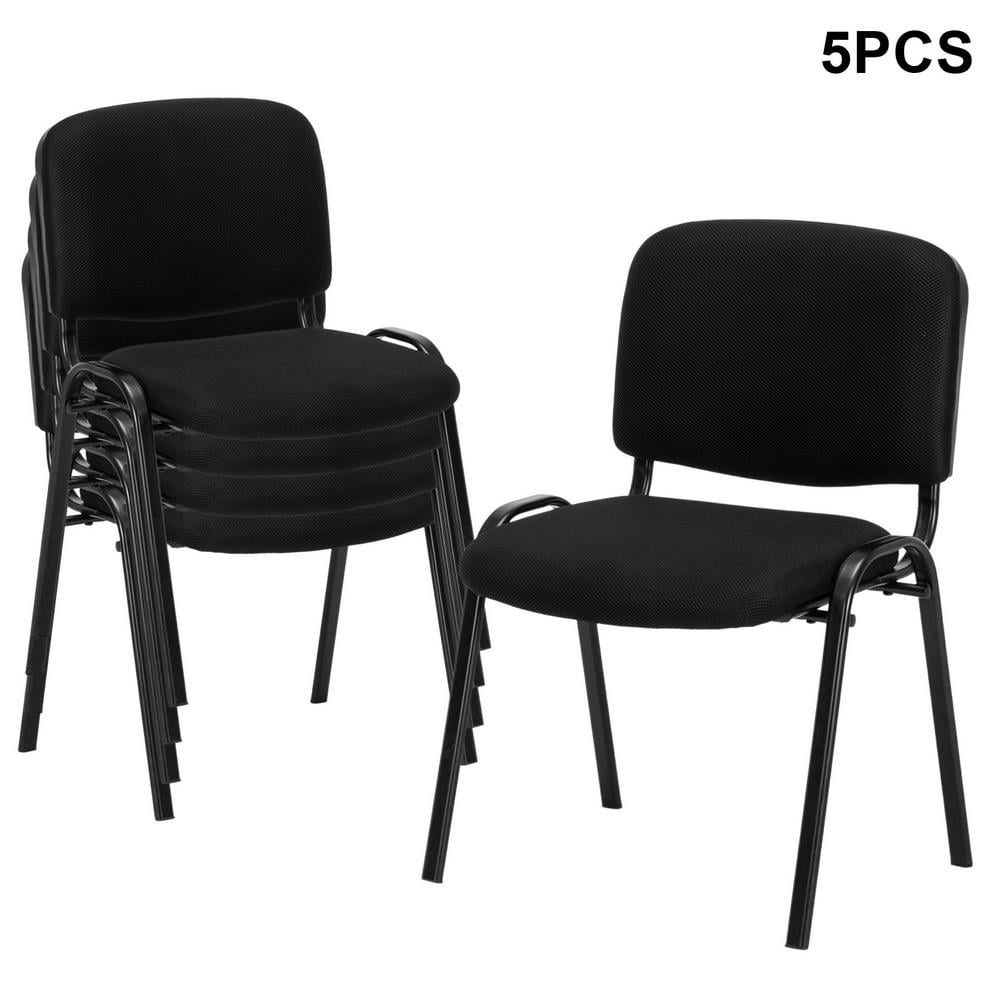 Office Conference Waiting Visitor Banquet Stackable Stacking Chair Charcoal Grey 