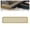 Gold, variant on Privacy Screen Panel Table Separator, Desk Partition Freestanding 30cm Height, Stainless Steel Dividers For Dining Areas Office Restaurant Hotel Workstation