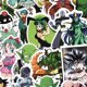 thumbnail image 4 of Pegatinas de PVC impermeables de Anime de dibujos animados para la etiqueta del teléfono de la maleta del coche, 4 of 6