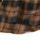 thumbnail image 5 of Blusa y camisa de manga larga con cuello vuelto para hombre, blusa informal a cuadros con botones y cuello vuelto, blusa de manga larga para hombre, 5 of 8