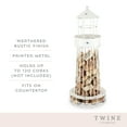 thumbnail image 3 of Twine Lighthouse Wine Cork Holder, Holds 120 Corks, Kitchen Home Décor, 3 of 7
