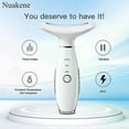 thumbnail image 4 of Rechargeable Facial And Neck Massager With Tri-Color LED And Heating Mode, Neck And Facial Skin Massage Care Tool, Gifts For Women, Mother's Day Gift, 4 of 4