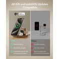 thumbnail image 3 of Estación de carga ESR Qi2 3 en 1 para Apple con cargador Watch, 3 of 6