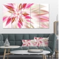 thumbnail image 1 of Dance of Red Exotic Flower - Floral Canvas Art Print, 1 of 3