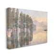 thumbnail image 3 of Woodland Lake Reflection Landscape Landscape Graphic Art Gallery Wrapped Canvas Print Wall Art, 3 of 7