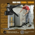 thumbnail image 4 of Gato elevador para muebles Mtnte de 12 pulgadas, capacidad de carga de 150 kg, elevación de 17 cm, 4 of 6