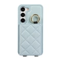 thumbnail image 7 of Crossbody Wallet Case for Samsung Galaxy S22 with Make-up Mirror, PU Leather Lanyard Purse Magnetic Clasp Card Holder, Flip Kickstand Shockproof Phone Cover for Samsung Galaxy S22, Blue, 7 of 7