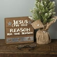 thumbnail image 4 of Primitives by Kathy Slat Box Sign, Jesus is The Reason for The Season, 4 of 4