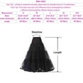 thumbnail image 4 of Kumeng Jupon Long pour Femmes, Grande Taille, Jupon Crinoline pour Bal, Soirée, Mariage, 4 of 4