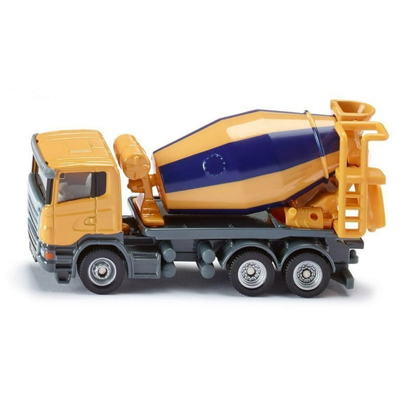 Scania Mixer Truck Yellow 1/87 (HO) Diecast Model by Siku