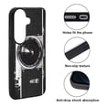 thumbnail image 2 of WIRESTER Shockproof Soft Rubber Cover Case for Samsung Galaxy S26 6.3" 2026, Retro Vintage Camera Zoom, 2 of 5